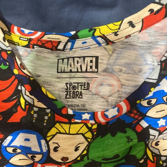 Marvel Spotted Zebra Girls Knit Long-Sleeve Play Dresses XXL(14-16) pack of 2 - Picture 3 of 4